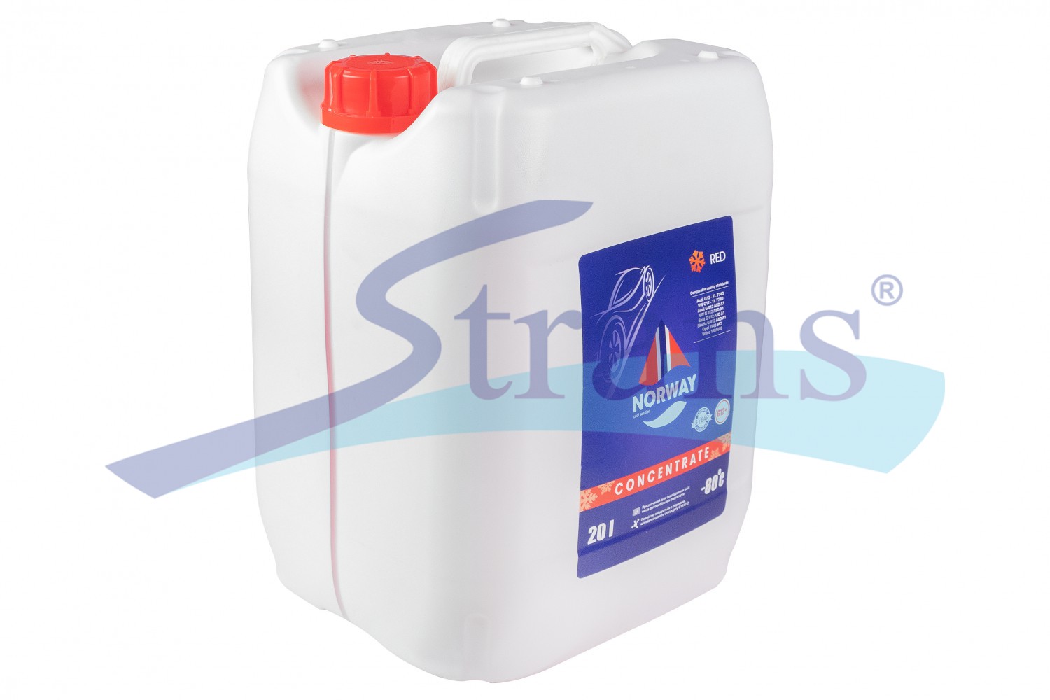 Концентрат Антифризу Norway G12 -80°C 20Л. (Червоний